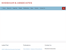 Tablet Screenshot of khoshaim.com